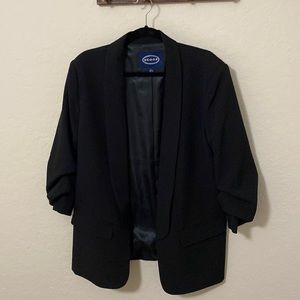 Scoop NYC black blazer new never worn never wash no tags